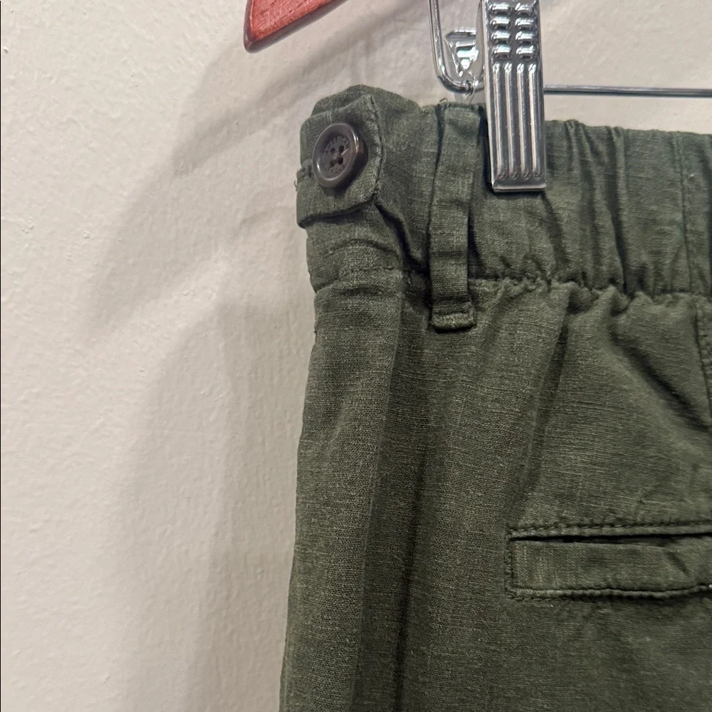 American Eagle Outfitters Olive Green Wide Leg Pant - Picture 5 of 10